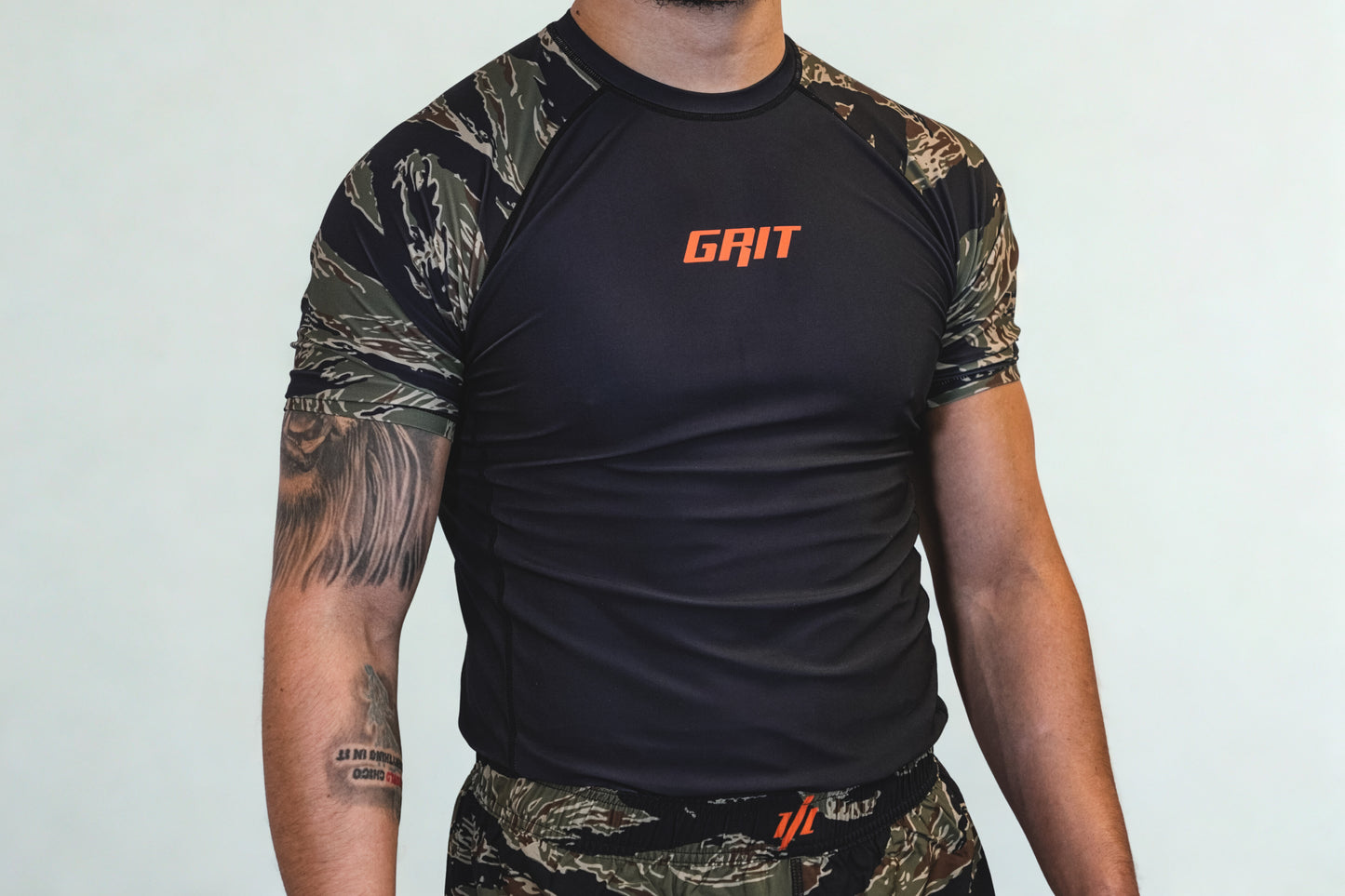 Rashguard - Tiger Camo